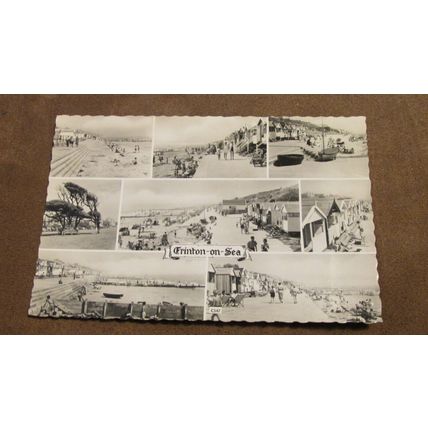 Real photographic Postcard - Scenes from Frinton-on-Sea-On-Sea, Essex