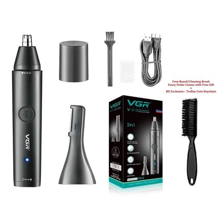 VGR Nose Hair Trimmer Mini Hair Trimmer Electric Nose Shaver Washable V-613