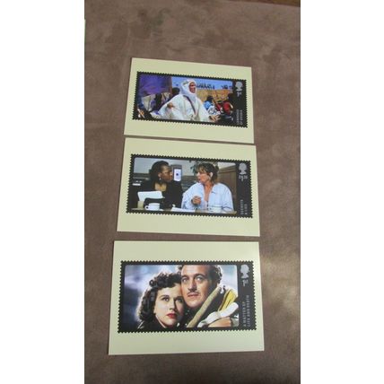 2014 GB PHQ Postcards - Great British Film set & mini sheet