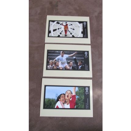 2014 GB PHQ Postcards - Great British Film set & mini sheet