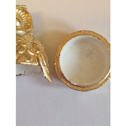 Vintage 1970's Owl Pill Box