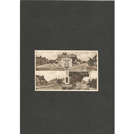 Greetings from Biddenden, Kent Vintage Real Photo Postcard