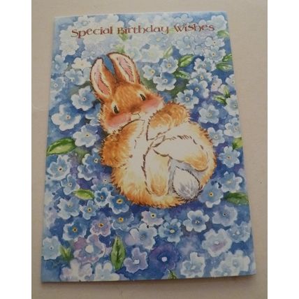 5 x MARGARET SHERRY COLLECTION BIRTHDAY CARDS - BEST BUNNY - UNUSED - LOT 2