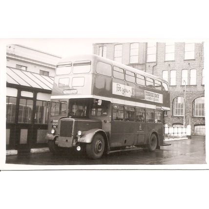 Black & White Photograph of Manchester Corporation Transport - 9849 NA