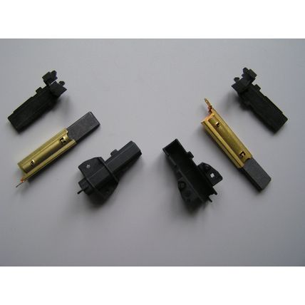 Pair of Motor Carbon Brushes for Candy GRAND O' VITA Washing Machine CESET Motor