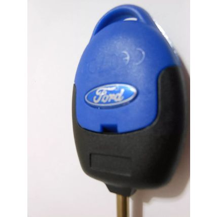 1 x BLUE FORD KEY FOB BADGE/EMBLEM/STICKER/LOGO 18MM WIDE