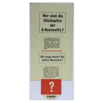 Original WW2 British Air Drop Black Propaganda Leaflet.- No Code [G.7]. - 1942.