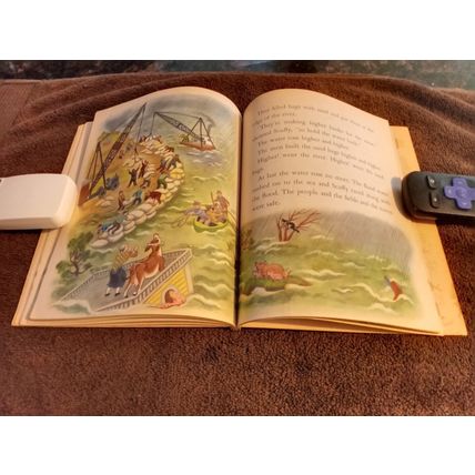 Little Golden Book Scuff The Tugboat (B) Edition By Gertrude Crampton 1948