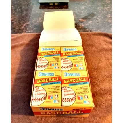 Donruss Series 1 1991 Baseball Cards opened Box 36 Packs Willie Stargell Puzzle