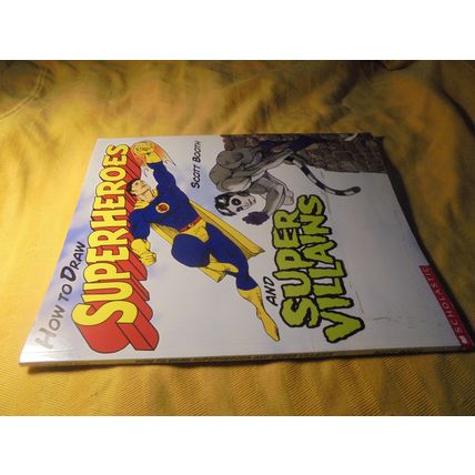 HOW To Draw SUPERHEROES by Scott Booth Softcover Book * 2003! $15.00 Shipped!!