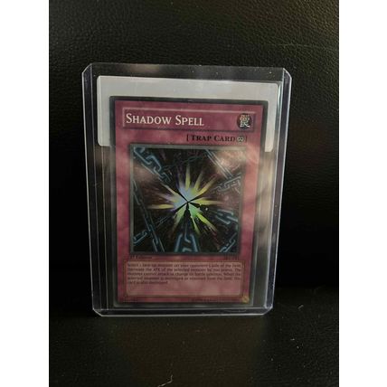 Shadow Spell - SKE-041 - Super Rare - 1st Edition Kaiba Evolution Yu-Gi-Oh Tradi