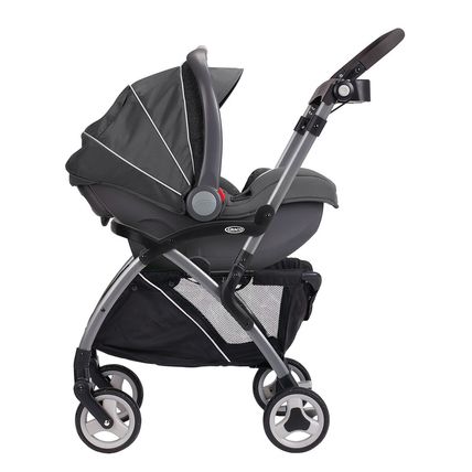 Graco Snugrider Elite Car Seat Carrier, Lightweight Frame, Travel Stroller Accep