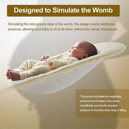 3-In-1 Portable Baby Bouncer & Rocker Chair for Newborn to Toddler - 4 Adjustabl