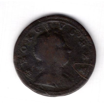 Great Britain. George I. Halfpenny 1723. dy12554
