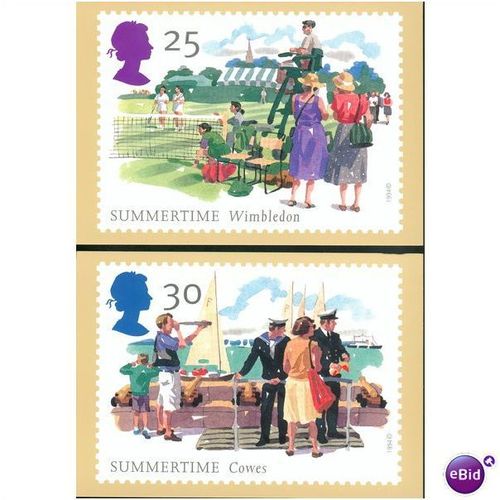 GB PHQ's mint set 1994 - The Four Seasons - Summertime