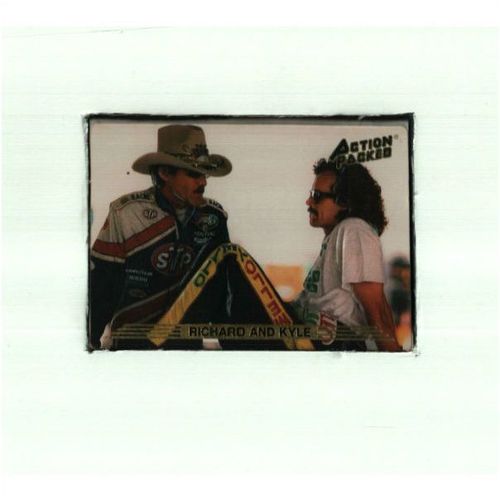 1993 Action Packed Richard Petty-Richard/Kyle Petty 9019/30000 #RP4