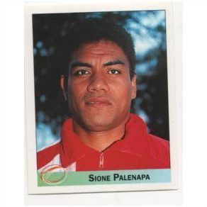 Merlin Rugby World Cup 1995 sticker No.269 Sione Palenapa