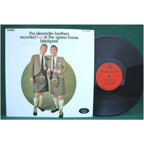 Alexander Brothers - Live at the Opera House, Blackpool - NSPL 15022 - EX