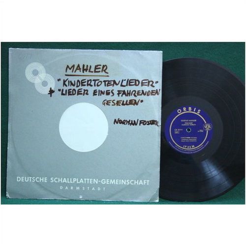 Foster/Horenstein - Mahler: Fahrenden Gesellen/Kindertotenliede r - CX 10190-EX-
