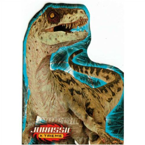 Jurassic Park III X-Treme Die-Cut Chase Card JE9 from Inkworks