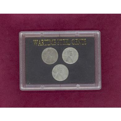 Coin Set Holders for Wartime Steel Cents (Qty = 10 Slabs)
