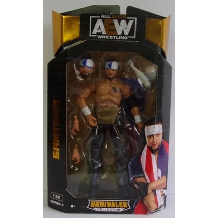 AEW WRESTLING ' SANTANNA ' action figure