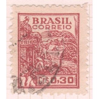 Brazil 1946 - 0.30cr purple - Wheat Harvesting - used