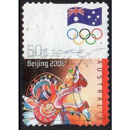 Australia 2008 Olympics Beijing 50c s/a Used