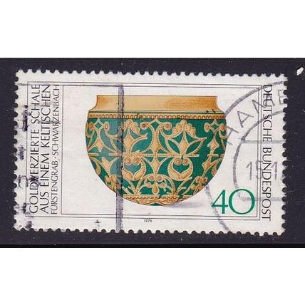 GERMANY 1976 ARCHAEOLOGICAL HERITAGE 40pf USED SG1790