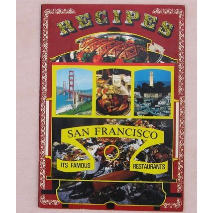 Recipes San Francisco Cookbook Framous Restraurants