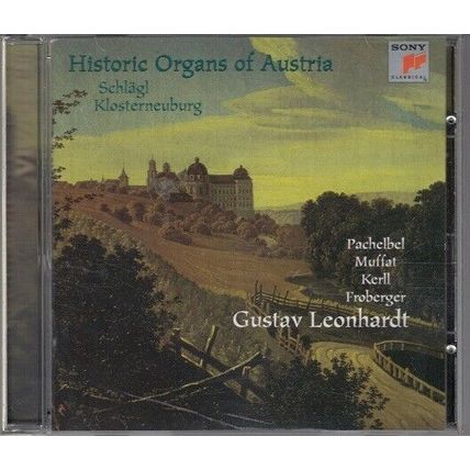 Gustav Leonhardt: Historic Organs of Austria (BRAND NEW CD)
