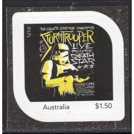 2024: STAR WARS DARKSIDE, MINT NEVER HINGED SELF-ADHESIVE MY STAMP. 127