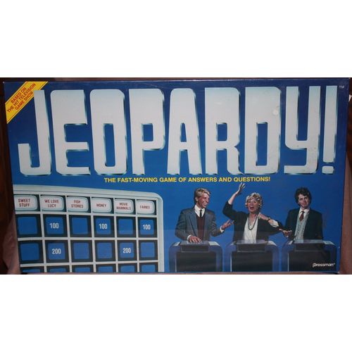 Vintage 1986 Pressman Jeopardy Game - Sealed