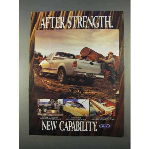 1997 Ford F150 Pickup Truck Ad - New Capability