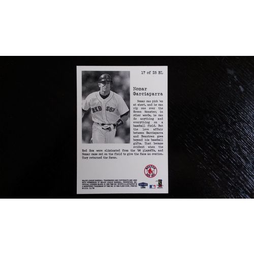 1999 Sports Illustrated Headliners Card # 17 of 25 Nomar Garciaparra NM (7)