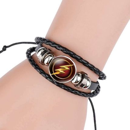 Cool Marvel Superhero Wristband Leather Wrist Bands Bracelet Strap UK Stock