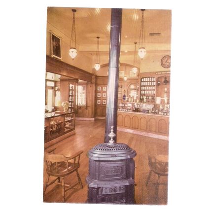 UPJOHN'S DRUGSTORE, DISNEYLAND, California, USA unused postcard =