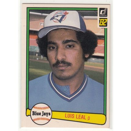 1982 Donruss baseball card 255 Luis Leal