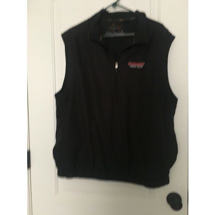 Greg Norman Men's Full Zip Vest Jacket CROTCHED MOUNTAIN GOLF COURSE Size L