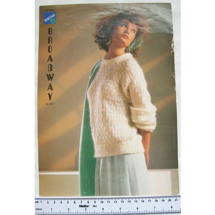 Vintage: Phildar 5136 Pullover, Broadway