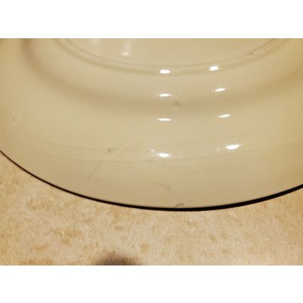 3 - Vintage Plates Woman With Flowers, Last Supper, Flower Design