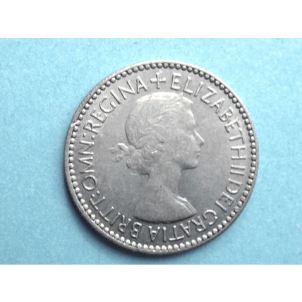 1953 Sixpence 6d 001