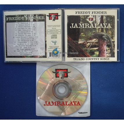 Freddy Fender Jambalaya 1994 Used CD Latin USA