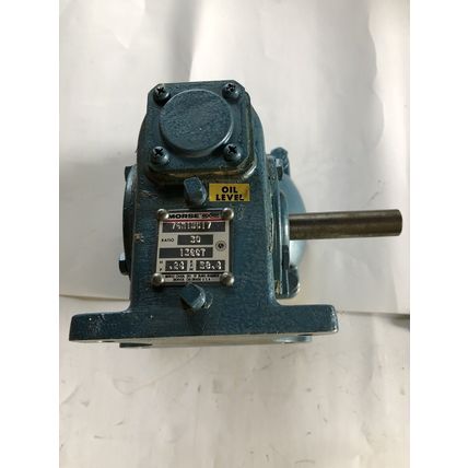NEW MORSE 74M15017 GEAR HEAD 30 RATIO 13GCT .24HP 58.4RPM,MORSE 74MI50I7,CZ,EX