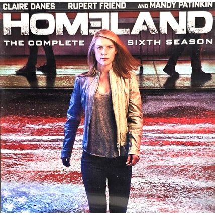 Homeland: The Complete Sixth Season 2017 DVD (4-Disc Set) (L24)
