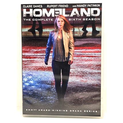 Homeland: The Complete Sixth Season 2017 DVD (4-Disc Set) (L24)