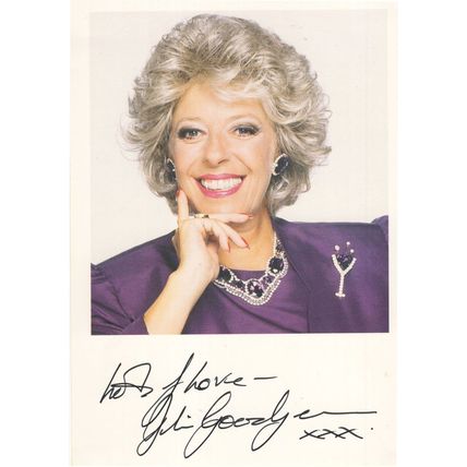 Julie Goodyear as Bet Lynch Coronation Street Hand Signed Photo