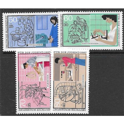 1987 Michel 1315/1318 - MNH (**)