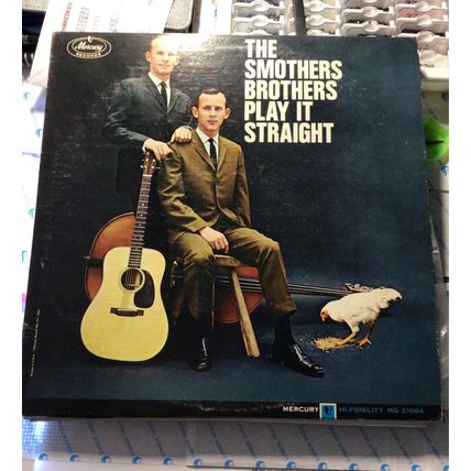 Smothers Brothers Play It Straight 1966 Record Comedy Album Vinyl