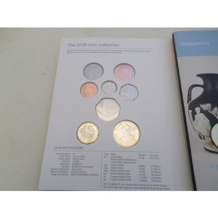 2019 - ROYAL MINT - UK- BRILLIANT UNCIRCULATED - ANNUAL 13 COIN SET.